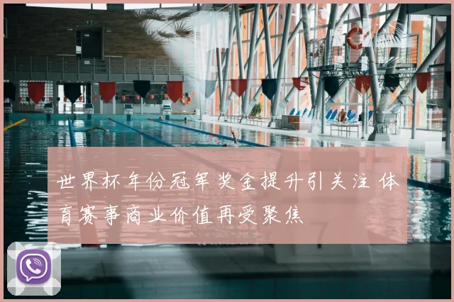 世界杯年份冠军奖金提升引关注 体育赛事商业价值再受聚焦