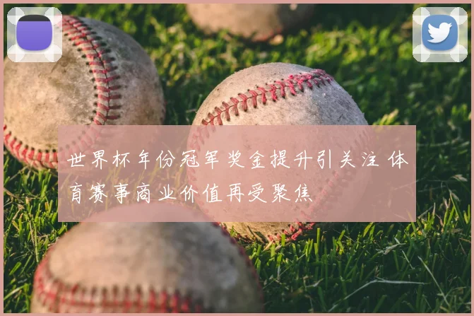世界杯年份冠军奖金提升引关注 体育赛事商业价值再受聚焦